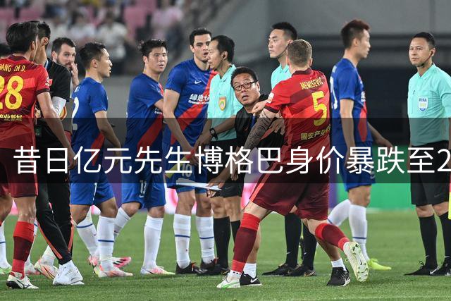 昔日亿元先生博格巴身价暴跌至250万欧元